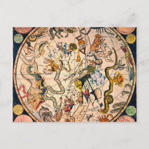 Postal Hemisferio Celeste, 1790