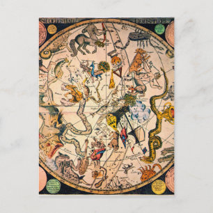 Postal Hemisferio Celeste, 1790