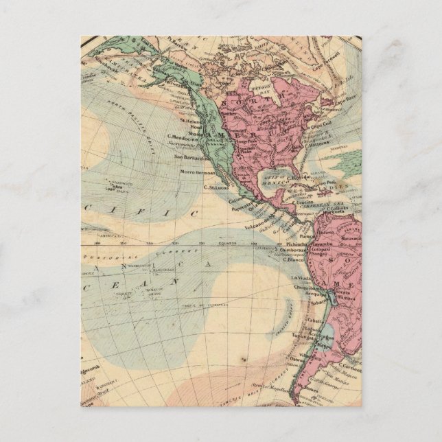 Postal Hemisferio Occidental 14 (Anverso)