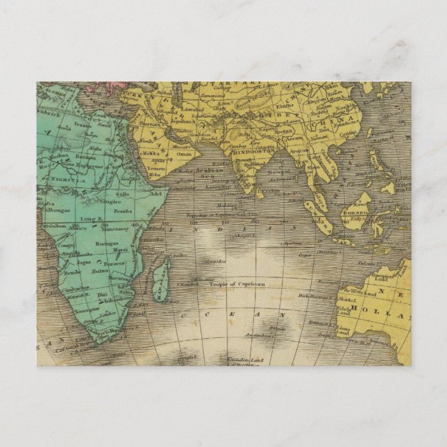 Postal Hemisferio Oriental 15 (Anverso)