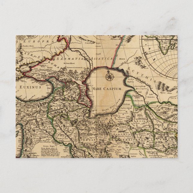 Postal Hemisferio Oriental y Roma (Anverso)