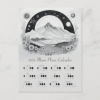 Hemisferio Sur de Fase Lunar 2024