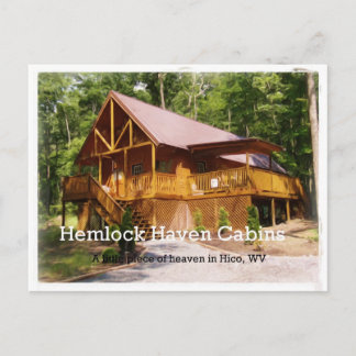 Postal Hemlock Haven Postcard