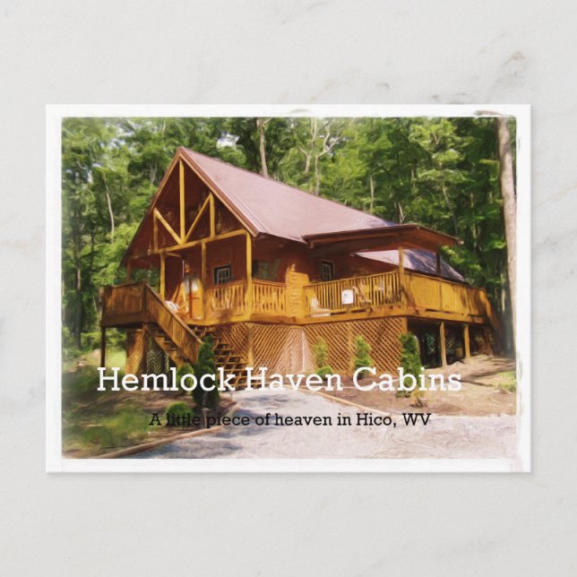 Postal Hemlock Haven Postcard (Anverso)