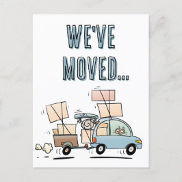 Postal Hemos Movido a un nuevo Personalizado de la direcc
