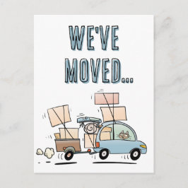 Postal Hemos Movido a un nuevo Personalizado de la direcc