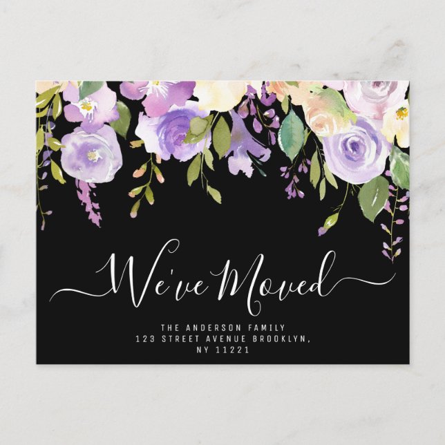 Postal Hemos movido la escritura de la nueva casa (Anverso)