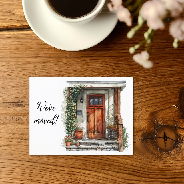 Postal Hemos movido la puerta delantera (Subido por el creador)