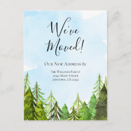 Postal Hemos movido los Árboles acuáticos salvajes