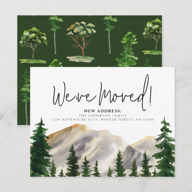 Postal Hemos movido montañas acuáticas (Anverso / Reverso)