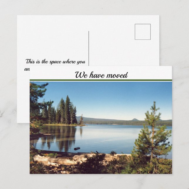 Postal Hemos Mudado La Postcard (Anverso / Reverso)