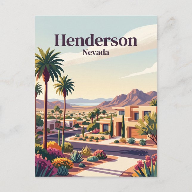 Postal Henderson, Nevada (Anverso)