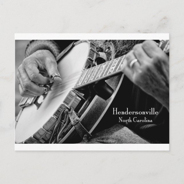 Postal Hendersonville, NC (Anverso)