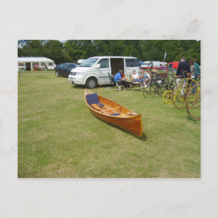 Postal Henley on Thames, canoa clásica