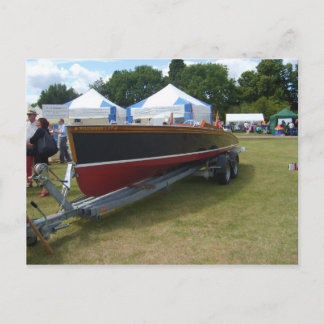 Postal Henley on Thames, la lancha motora clásica en expo