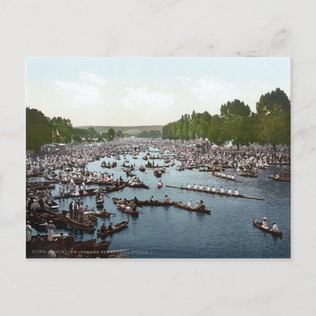 Postal Henley Regatta c.1895 (Anverso)