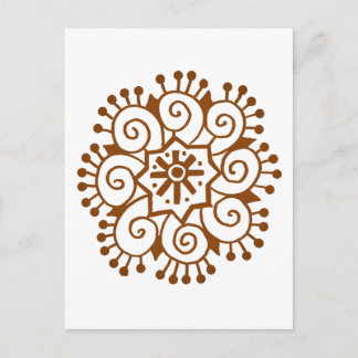 Postal Henna Circle