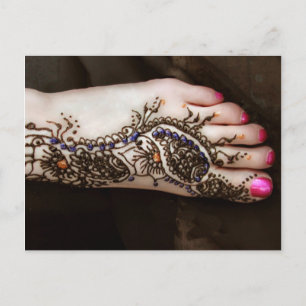 Postal Henna Postcard No2 2009