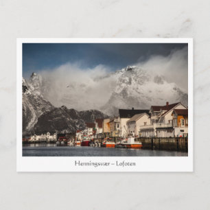 Postal Henningsvaer Lofoten