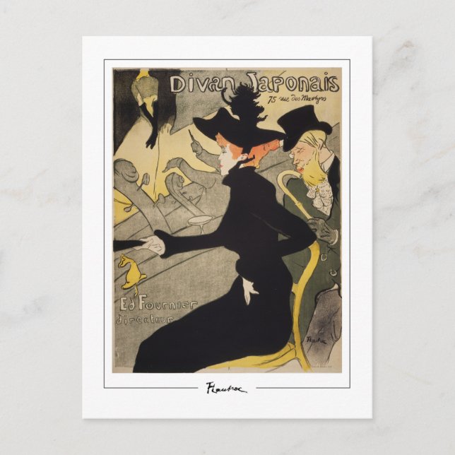 Postal Henri de Toulouse-Lautrec #10 - Bella Artes Postca (Anverso)