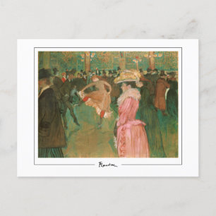 Postal Henri de Toulouse-Lautrec #12 - Bella Artes Postca