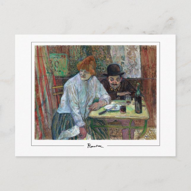 Postal Henri de Toulouse-Lautrec #13 - Bella Artes Postca (Anverso)