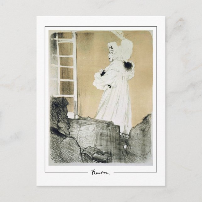 Postal Henri de Toulouse-Lautrec #322 - Postc Bella Artes (Anverso)