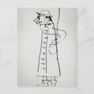 Postal Henri de Toulouse-Lautrec   Autorretrato, c.1885