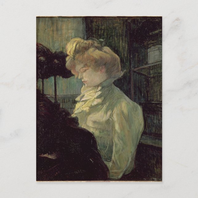 Postal Henri de Toulouse-Lautrec | El Milliner, 1900 (Anverso)