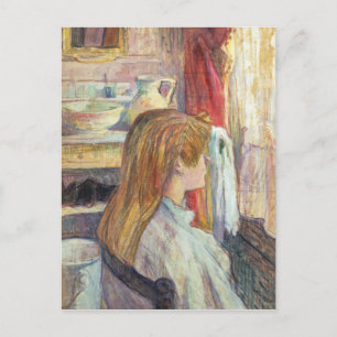 Postal Henri de Toulouse-Lautrec   Mujer en la ventana, 1