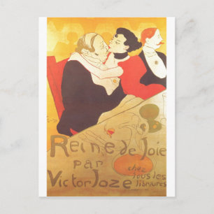 Postal Henri de Toulouse-Lautrec Reine de Joie