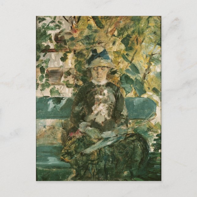 Postal Henri de Toulouse-Lautrec | Retrato de Adele Tapi (Anverso)