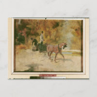 Henri de Toulouse-Lautrec | Un carrito de perros