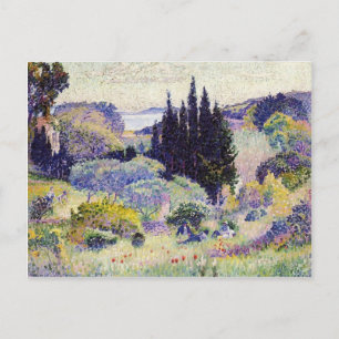 Postal Henri-Edmond Cross-Cypress, abril