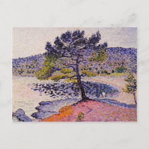 Postal Henri-Edmond Cross - La Playa, Por La Noche