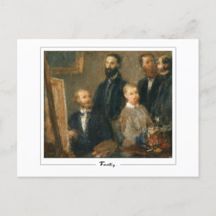 Postal Henri Fantin-Latour #5 - Postcard Bella Artes