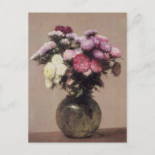 Postal Henri Fantin-Latour-Daisies