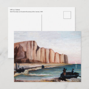 Postal Henri Rousseau - Acantilados