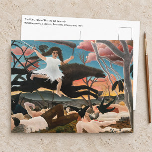 Postal Henri Rousseau - La Guerra