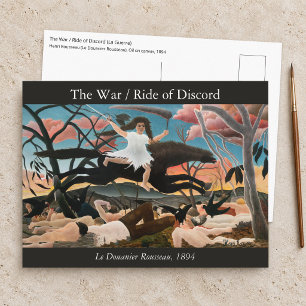 Postal Henri Rousseau - La Guerra