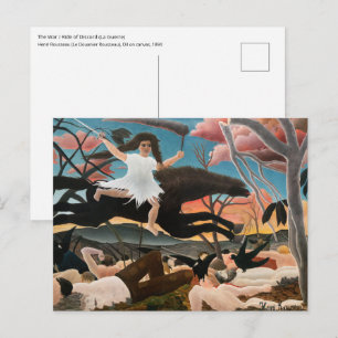 Postal Henri Rousseau - La Guerra
