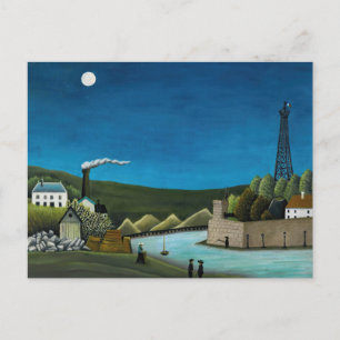 Postal Henri Rousseau - La Seine A Suresnes