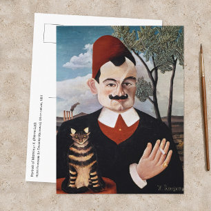 Postal Henri Rousseau - Retrato de Pierre Loti