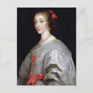 Postal Henrietta-María de Francia