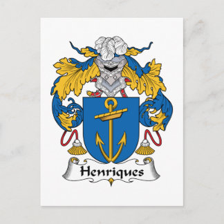 Postal Henriques Family Crest