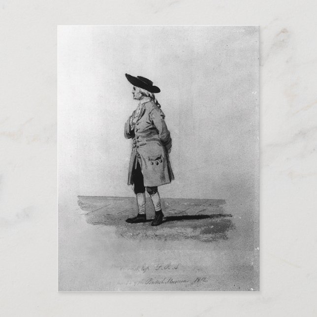 Postal Henry Cavendish, F.R.S., 19th c. (Anverso)