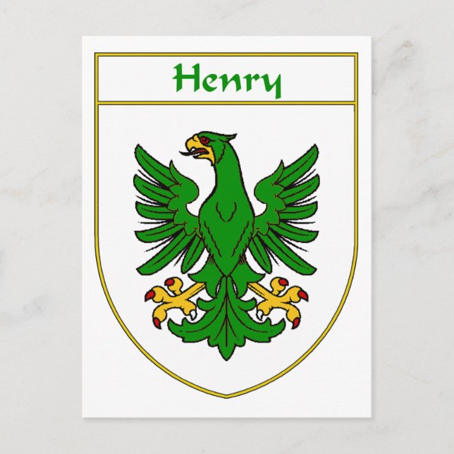 Postal Henry Coat of Arms/Family Crest
