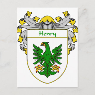 Postal Henry Coat of Arms (Mantled)