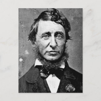 Postal Henry David Thoreau