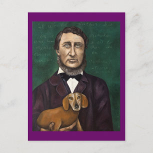 Postal Henry David Thoreau